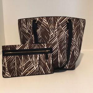 Vera Bradley tote and wristlet